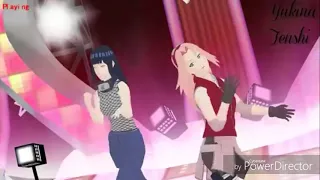 Dura Dura remix  .naruto sakura .saske . Hinata 😍😍