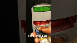 EMP5 - TEST JAMMER SLOT MACHINE CHANGE COINS €