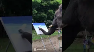 Elephant Painting | Suda | Buy Your Painting Today (link in the description)