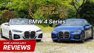 Premium Coupe and Convertible of the Year: BMW 4 Series | 2021 sgCarMart Car of the Year