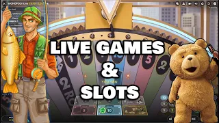 Slots & Live Games Session With Monopoly Live, Dreamcatcher & Crazy Time! Online Casino Games