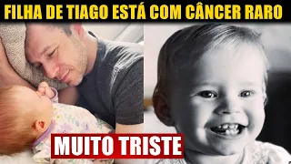 Filha de Tiago Leifert, Lua, descobre câncer raro nos olhos e começa quimioterapia