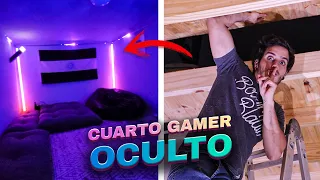 Hice una HABITACION GAMER SECRETA