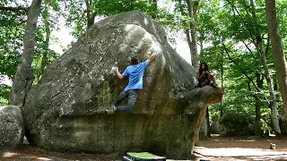 Fontainebleau Bouldering Cuvier 1