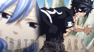 Fairy Tail AMV - Gray x Juvia - Battle Scars