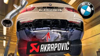 ЗЛОЙ ВЫХЛОП В СТИЛЕ АКРАПОВИЧ BMW 4 2.0