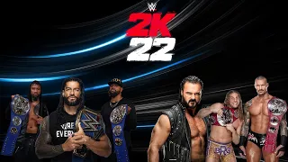 WWE 2K22 I  RK-BRO & Drew McIntyre VS THE  BLOODLINE (Tag Team Match) WRESTLEMANIA BACKLASH