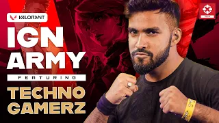 IGN Army ft. @TechnoGamerzOfficial | Valorant | Gaming Battle