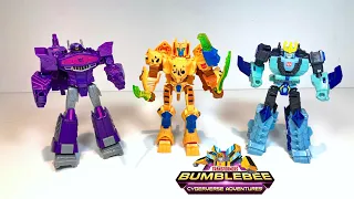 Transformers Cheetor, Hammerbyte, and Shockwave! Bumblebee Cyberverse  Adventures.
