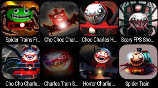 Best 8 Choo Choo Charles Mobile,Choo Choo Charles 2,Spider Trains From Hell,Charles Train Spider