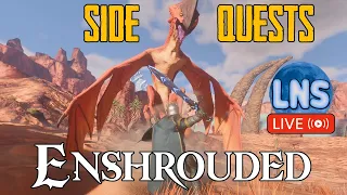 Let's Play Enshrouded! Side Quests & Leveling! Will We Get to Level 25? (18+ Rated R Live Stream)