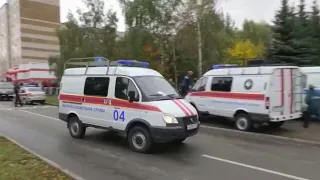 At least 15 dead in central Russia school shooting