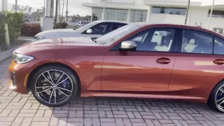 My brand new 2021, sunset orange BMW M340