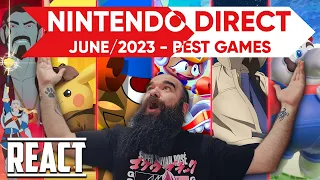 Reacting to best games from Nintendo Direct June 21st 2023