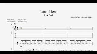 Luna Llena - Jesse Cook - Guitar Tab - Tone Bm