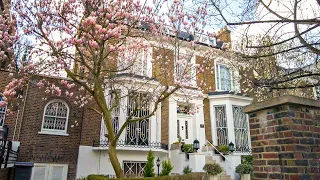 London Walk - Posh Kensington Homes in Holland Park Neighbourhood