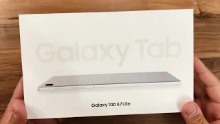 Samsung Galaxy Tab A7 Lite Unboxing & Review