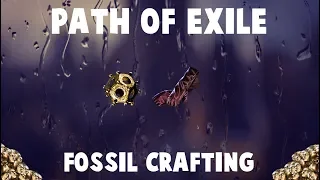 How to NOT craft gloves ft. Hollow Fossils! 😅 (Path of Exile Fossil Crafting)