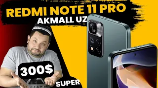 🔥Redmi Note 11 Pro O'zbekcha Obzor!!! 😱O'zbekistonda birinchi marta!!!