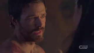 The Outpost 3x01 - Talon and Garret kiss