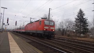 Bahnbetrieb in Neumünster - Montage - Januar 2017