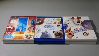 ТАЙНАЯ ЖИЗНЬ ДОМАШНИХ ЖИВОТНЫХ - Blu-ray 3D - THE SECRET LIFE OF PETS - (2016 - 2019) - Части 1 и 2