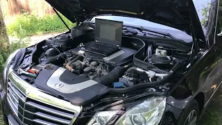 Как проверить цепь ГРМ и шестерню балансира на износ 3.5  M272 Mercedes