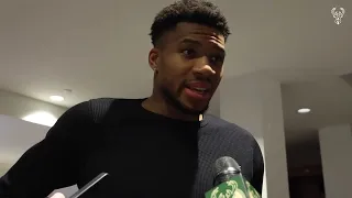 Giannis Antetokounmpo Postgame Press Conference | 3.28.24