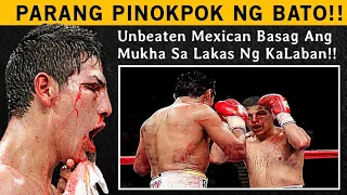 UNDEFEATED MEXICAN BOXER NAPASUBO SA MALA MASONG KAMAY NG KALABAN