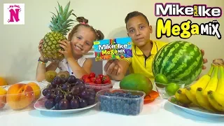 Конфеты ПРОТИВ настоящей еды ЧЕЛЛЕНДЖ Mike and Ike Candy VS Real food CHALLENGE