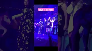 Little Mix fan interrupts the performance
