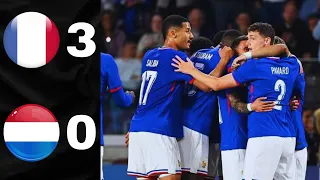 France vs Luxembourg 3-0 | Highlights | International Friendly 2024