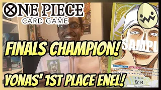 One Piece Card Game: Yonas Abraham's North American Finals Nationals 1st Place Enel!