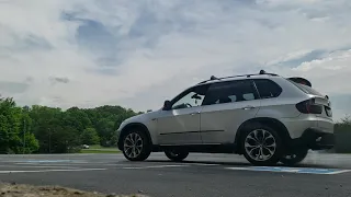 BMW X5 35d Xdelete Failed burnout attempt