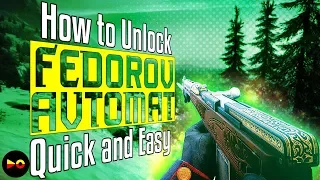 Battlefield 1:How to Unlock Fedorov Avtomat - DLC Weapon Unlock Guide (Quick Unlock Tips and Tricks)