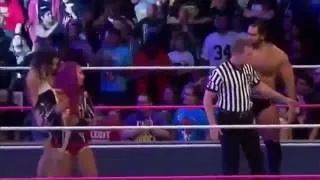 Roman Reigns and sasha Banks vs Rusev and Charlotte Raw 10th October 2016 mix tag team match