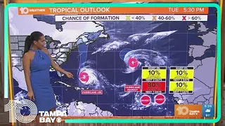 Tracking the Tropics: Hurricanes Lee and Margot still in the Atlantic