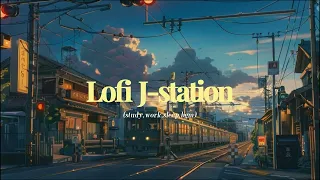 The town at dusk. LOFI BGM（lofi hiphop/work/study/chill beats）