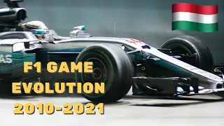 F1 Game Evolution 2010-21 | Mercedes x Hungary