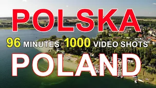 Polska 2023 | Najpiękniejsze miejsca | Film relaksacyjny 4K | Flying over Poland 4K | Relaxing Film