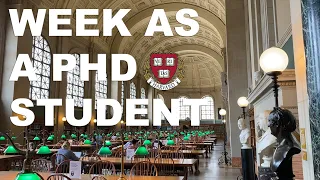 A Week as a Harvard Physics PhD Student