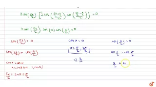 `cosx+cos2x+cos3x+cos4x=0`