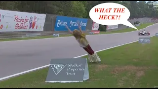 My review on the @indycar race at Barber Park/Mannequin falls onto the race track