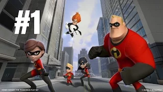 Disney Infinity 1.0 Gold Edition Gameplay Walkthrough - Incredibles Part 1 - No Commentary [PC HD]