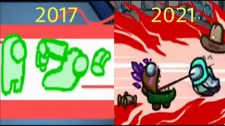 Evolution of Among Us (2017-2021)