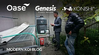 Modern Koi Blog #5704 - Live aus Japan: So filtert Wada-san seinen privaten Teich