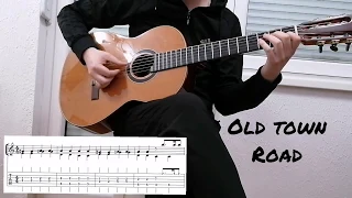 OLD TOWN ROAD / Fingerstyle Classical Guitar Cover