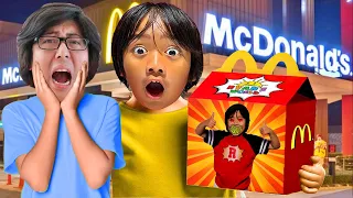 Don't Order Ryan's World Happy Meal from Forbidden Haunted McDonald's at 3AM!