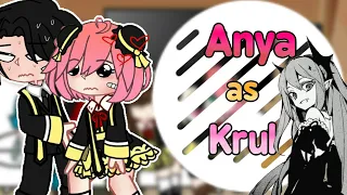 🌸Spy x Family react to Anya as Krul Tepes + Ship🌸 💲DamiAnya💲| original |