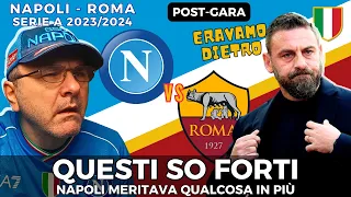 NAPOLI - ROMA : DE ROSSI : Conferenza post gara